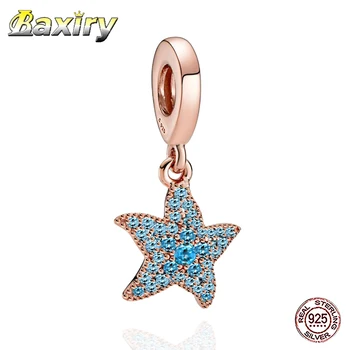 New Fashion Blue Starfish Beads 925 Sterling Silver Fit Luxury Charms Silver 925 Original Bracelets 2020 DIY Jewelry Making 
New Fashion Blue Starfish Beads 925 Sterling Silver Fit Luxury Charms Silver 925 Original Bracelets 2020 DIY Jewelry Making