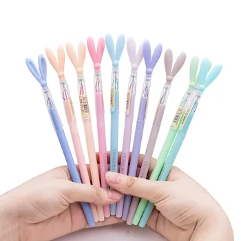 48PCS/lot Korea Stationery Rabbit Eared Modeling Gel Pen Cartoon Jelly Candy-Colored 12 Color Ball Pen Kawaii School Supplies
48PCS/lot Korea Stationery Rabbit Eared Modeling Gel Pen Cartoon Jelly Candy-Colored 12 Color Ball Pen Kawaii School Supplies