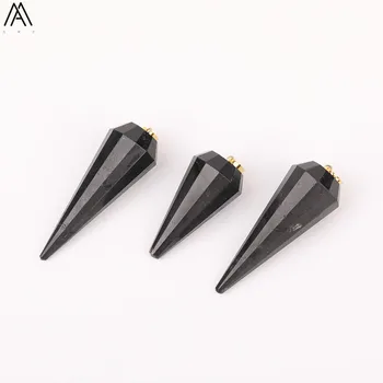 5pcs/Lot Natural Black Obsidian Healing Point Pendants Necklace Women Raw Gems Stone Long Point Charms Mala Jewelry DSS-243AMAE
5pcs/Lot Natural Black Obsidian Healing Point Pendants Necklace Women Raw Gems Stone Long Point Charms Mala Jewelry DSS-243AMAE