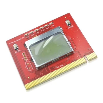 Diagnostic Card for PC Laptop Desktop PC LCD PCI Display Computer Analyzer Motherboard Diagnostic Debug Card Tester
Diagnostic Card for PC Laptop Desktop PC LCD PCI Display Computer Analyzer Motherboard Diagnostic Debug Card Tester