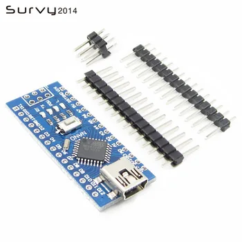 1PCS Mini USB With the bootloader Nano 3.0 controller compatible for arduino USB driver 16Mhz NANO V3.0 Atmega328 diy
1PCS Mini USB With the bootloader Nano 3.0 controller compatible for arduino USB driver 16Mhz NANO V3.0 Atmega328 diy
