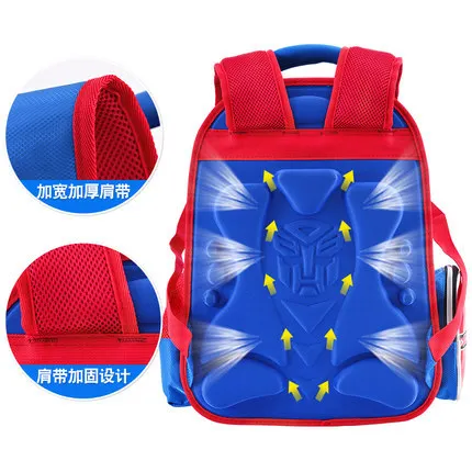 New Style Transformers Schoolbag for Elementary School Students BOY'S 1-3 First Grade Burden Relieving Spine-Children Backpack B
New Style Transformers Schoolbag for Elementary School Students BOY'S 1-3 First Grade Burden Relieving Spine-Children Backpack B
