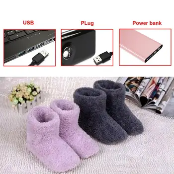 Washable USB Warmer Foot Shoe Plush Warm Electric Slipper Feet Heated
Washable USB Warmer Foot Shoe Plush Warm Electric Slipper Feet Heated
