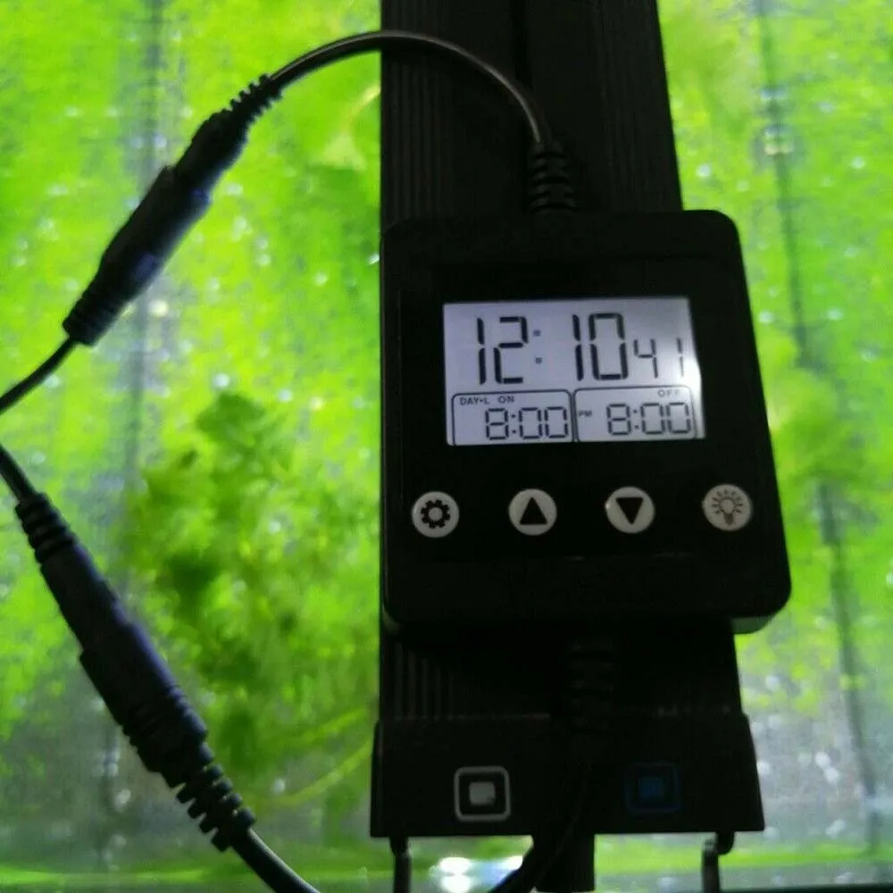 LED Aquarium Light Controller Dimmer Modulator with LCD Display Fish Tank Intelligent Timing Dimming System for Aquariums Decora
LED Aquarium Light Controller Dimmer Modulator with LCD Display Fish Tank Intelligent Timing Dimming System for Aquariums Decora