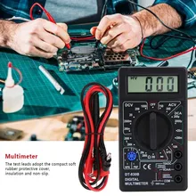 DT830B LCD Digital Multimeter Voltmeter Ammeter Volt AC DC Tester Meter Indicator Measuring Instrument Inteligent Electrician
DT830B LCD Digital Multimeter Voltmeter Ammeter Volt AC DC Tester Meter Indicator Measuring Instrument Inteligent Electrician