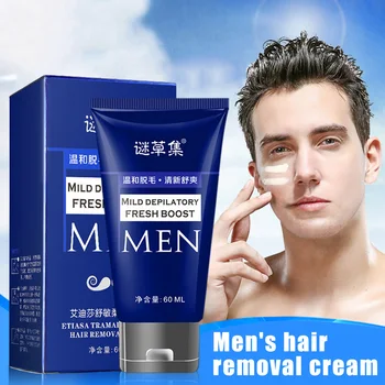 Hot 60ml Gentle and Non-irritating Hair Removal Cream Underarm Leg Hair Hand Hair Removal Paste for Male t6 
Hot 60ml Gentle and Non-irritating Hair Removal Cream Underarm Leg Hair Hand Hair Removal Paste for Male t6
