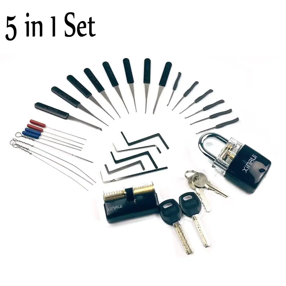 2019 Hot! Locksmith Tools Set with Practice Transparent Lock Set,Broken Key Remove Pick Tool ,Tension Tool
2019 Hot! Locksmith Tools Set with Practice Transparent Lock Set,Broken Key Remove Pick Tool ,Tension Tool