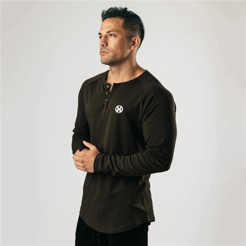 Bodybuilding Fitness T-shirt Men Spring and Autumn T-shirt Top 2021 New T-shirt Men's Long-Sleeved Cotton T-shirt
Bodybuilding Fitness T-shirt Men Spring and Autumn T-shirt Top 2021 New T-shirt Men's Long-Sleeved Cotton T-shirt