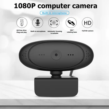 Widescreen Video Work Home Accessories 2MP 1080P Full HD Webcam with Built-in Microphone USB Driver Free Web Camera
Widescreen Video Work Home Accessories 2MP 1080P Full HD Webcam with Built-in Microphone USB Driver Free Web Camera