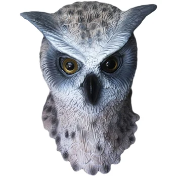 Latex Owl Head Mask Animal Christmas Halloween Fancy Dress Party Decorations Accessory Bird Costume
Latex Owl Head Mask Animal Christmas Halloween Fancy Dress Party Decorations Accessory Bird Costume