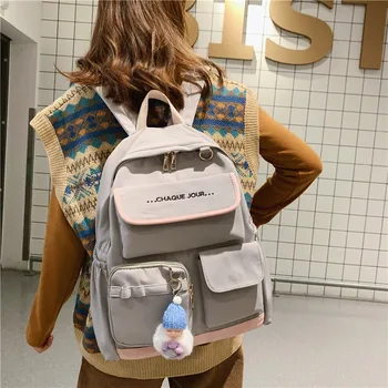 2020 NEW Original Design Fashion College Student Fashion Backpack & Nylon Material Width 28cm Height 39cm Thickness 13cm
2020 NEW Original Design Fashion College Student Fashion Backpack & Nylon Material Width 28cm Height 39cm Thickness 13cm