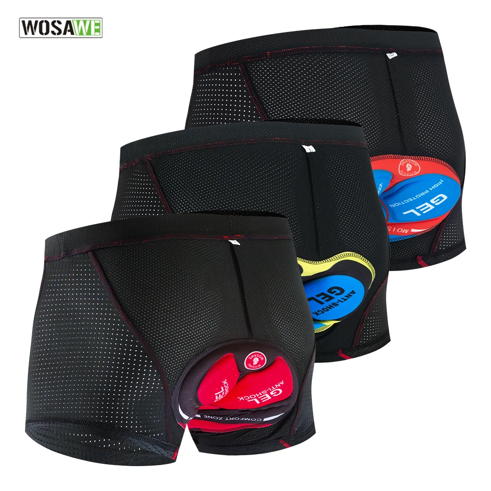 WOSAWE 2020 Anti-sweet Cycling Underwear Pro 5D Gel Pad Shockproof Cycling Shorts Road MTB Bicycle Bike Underpant
WOSAWE 2020 Anti-sweet Cycling Underwear Pro 5D Gel Pad Shockproof Cycling Shorts Road MTB Bicycle Bike Underpant