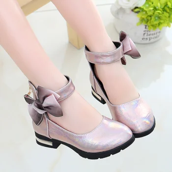 Pink Childrens Girls Leather Shoes Kids High Heeled Girls Princess Shoes For Party Wedding Big Girls Dress Shoes chaussure fille
Pink Childrens Girls Leather Shoes Kids High Heeled Girls Princess Shoes For Party Wedding Big Girls Dress Shoes chaussure fille