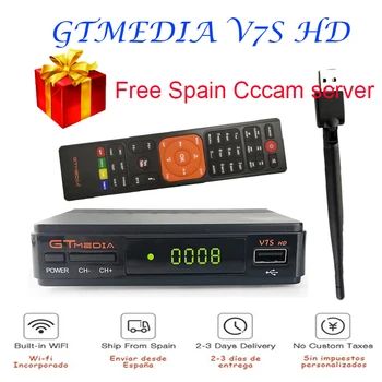 2Year Spain 7 Clines Server GTMedia V7S HD Digital Satellite Receiver DVB-S2 1080P+USB WIFI with Spain cccam Freesat V7s HD
2Year Spain 7 Clines Server GTMedia V7S HD Digital Satellite Receiver DVB-S2 1080P+USB WIFI with Spain cccam Freesat V7s HD