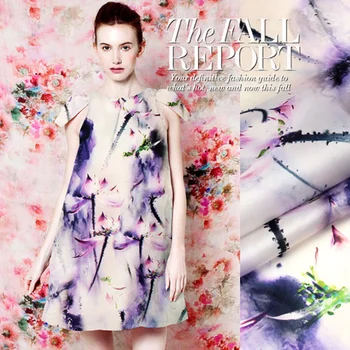 PRINT SILK ORGANZA SATIN FABRIC 135cm width 14momme Natural Silk Fabric Lily Flower Pattern
PRINT SILK ORGANZA SATIN FABRIC 135cm width 14momme Natural Silk Fabric Lily Flower Pattern