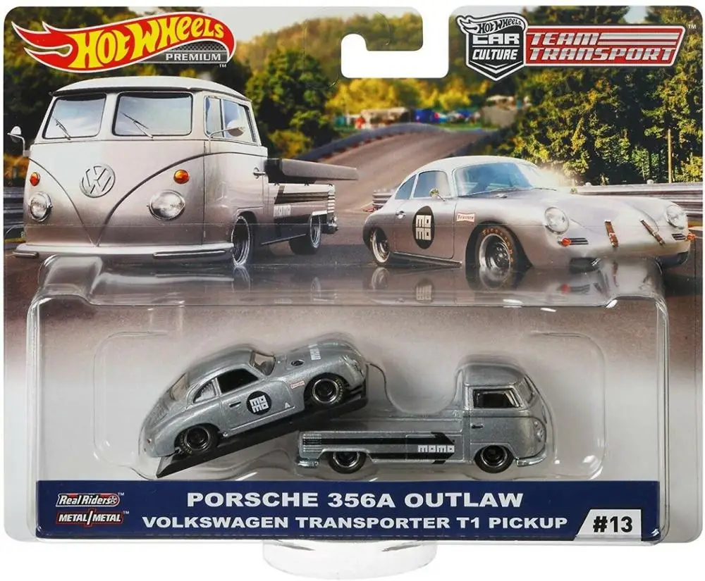 Hot Wheels Car PORSCHEs 356A OUTLAW VOLK WAGEN TRANSPORTER T1 PICKUP Car Culture Team Transport Real Riders Diecast Model Car
Hot Wheels Car PORSCHEs 356A OUTLAW VOLK WAGEN TRANSPORTER T1 PICKUP Car Culture Team Transport Real Riders Diecast Model Car