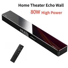 Soundbar for TV 80W Bluetooth Speaker Box 2.1 Channel Wireless Bluetooth Speakers NFC Optical Fiber Subwoofer Portable Audio
Soundbar for TV 80W Bluetooth Speaker Box 2.1 Channel Wireless Bluetooth Speakers NFC Optical Fiber Subwoofer Portable Audio