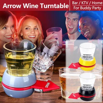 Plastic Spin the Shot Drinking Game Bar KTV Turntable Roulette Props Home Holiday Party Entertainment Tools Drinking Game #BL2
Plastic Spin the Shot Drinking Game Bar KTV Turntable Roulette Props Home Holiday Party Entertainment Tools Drinking Game #BL2