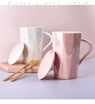Creative Ceramic Coffee Mug with Lid Large Capacity Personalised Modern Nordic Office Espresso Mug Minimalist Drinkware DA60MKB
Creative Ceramic Coffee Mug with Lid Large Capacity Personalised Modern Nordic Office Espresso Mug Minimalist Drinkware DA60MKB