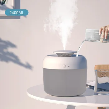 New Aroma Diffuser 2.4L Large Capacity USB Ultrasonic Air Humidifiers Home Office Fragrance Diffusers with LED Light Fogger 
New Aroma Diffuser 2.4L Large Capacity USB Ultrasonic Air Humidifiers Home Office Fragrance Diffusers with LED Light Fogger