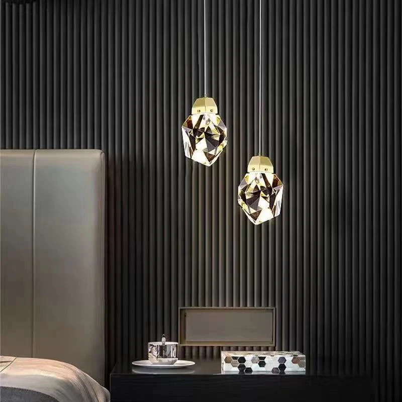 Copper Diamond Crystal Chandelier Net Red Light Luxury Simple Creative Restaurant Bar Atmosphere Bedroom Bedside Led Chandelier
Copper Diamond Crystal Chandelier Net Red Light Luxury Simple Creative Restaurant Bar Atmosphere Bedroom Bedside Led Chandelier