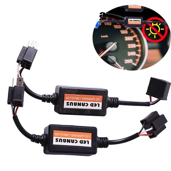 H7 H4 Car Led Headlight Decoder H1 H11 H27 HB3 H13 H3 Canbus Resistor Anti-flicker Harness Decoder for LED Headlight Warning
H7 H4 Car Led Headlight Decoder H1 H11 H27 HB3 H13 H3 Canbus Resistor Anti-flicker Harness Decoder for LED Headlight Warning