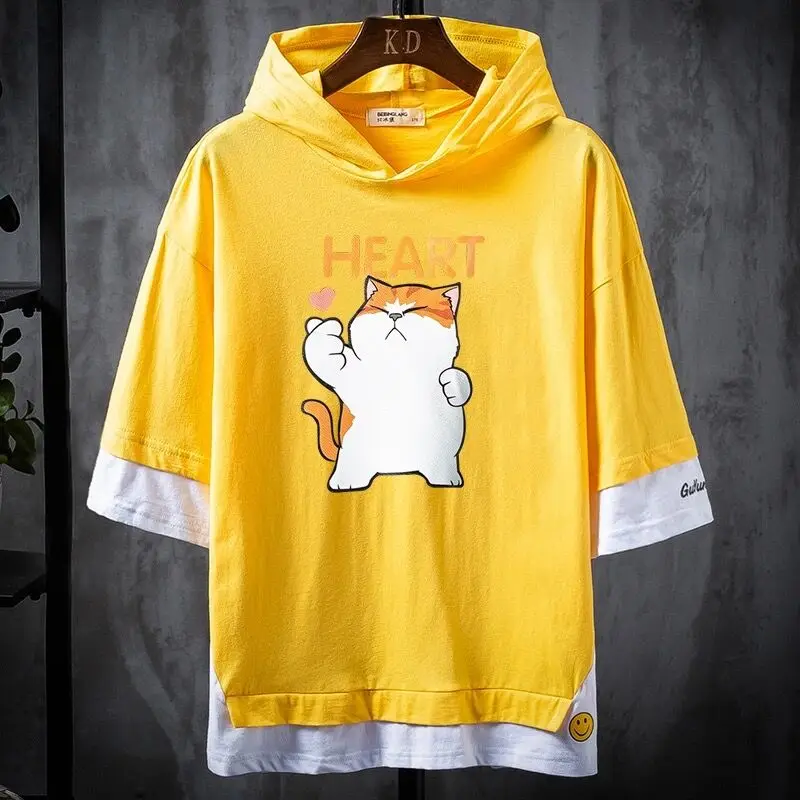 Hip hop t-shirt men's cartoon Hoodie printed Hoodie T-shirt 2021 new hot short sleeve casual wear Hoodie T-shirt
Hip hop t-shirt men's cartoon Hoodie printed Hoodie T-shirt 2021 new hot short sleeve casual wear Hoodie T-shirt