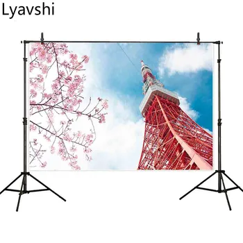 Lyavshi photography backdrop Spring Tokyo tower sakura sky view backgrounds for photo studio photography backdrop
Lyavshi photography backdrop Spring Tokyo tower sakura sky view backgrounds for photo studio photography backdrop