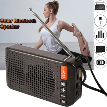 Mini Solar FM Radio Portable Bluetooth 5.0 Speaker MP3 Player with LED Flashlight Support Handsfree TF Card U Disk
Mini Solar FM Radio Portable Bluetooth 5.0 Speaker MP3 Player with LED Flashlight Support Handsfree TF Card U Disk