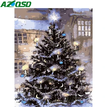 AZQSD DIY Unframe Painting By Numbers Christmas Tree Decor For Home Coloring By Numbers Winter Landscape Handpainted Gift
AZQSD DIY Unframe Painting By Numbers Christmas Tree Decor For Home Coloring By Numbers Winter Landscape Handpainted Gift