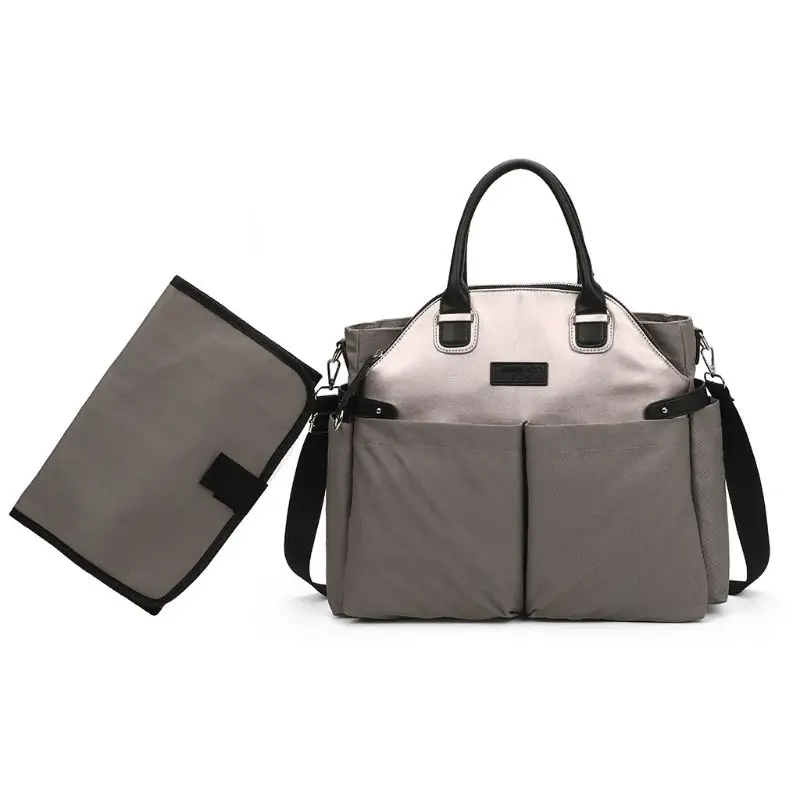 Nylon Multifunctional Waterproof Large Capacity Mummy Tote Shoulder Handbag Baby Nappy Diape
Nylon Multifunctional Waterproof Large Capacity Mummy Tote Shoulder Handbag Baby Nappy Diape