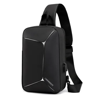 Designer Multifunction Crossbody Bags Men USB Charging Anti-theft Chest Pack Short Trip Messengers Chest Bag Male Shoulder Bag
Designer Multifunction Crossbody Bags Men USB Charging Anti-theft Chest Pack Short Trip Messengers Chest Bag Male Shoulder Bag