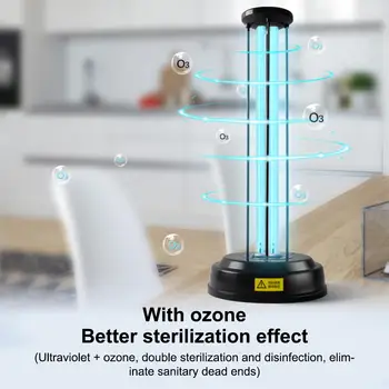 Protection Lamp UV Disinfection Lamp Germicidal Lamp UVC Sterilizer Light 38W Third Gear Energy Conservation Portable
Protection Lamp UV Disinfection Lamp Germicidal Lamp UVC Sterilizer Light 38W Third Gear Energy Conservation Portable