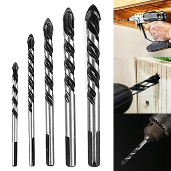 Triangular Multifunctional Drill Bits Alloy Bit Set for Tile Glass Wall 5/6/8/10/12mm can CSV
Triangular Multifunctional Drill Bits Alloy Bit Set for Tile Glass Wall 5/6/8/10/12mm can CSV
