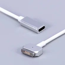 2022 T-tip L- Tip Charger USB C Type C Femal to Magsaf* 1 2 for Apple Macbook Pro Air 30W 45W 61W 65W 87W 100W Charger Power
2022 T-tip L- Tip Charger USB C Type C Femal to Magsaf* 1 2 for Apple Macbook Pro Air 30W 45W 61W 65W 87W 100W Charger Power