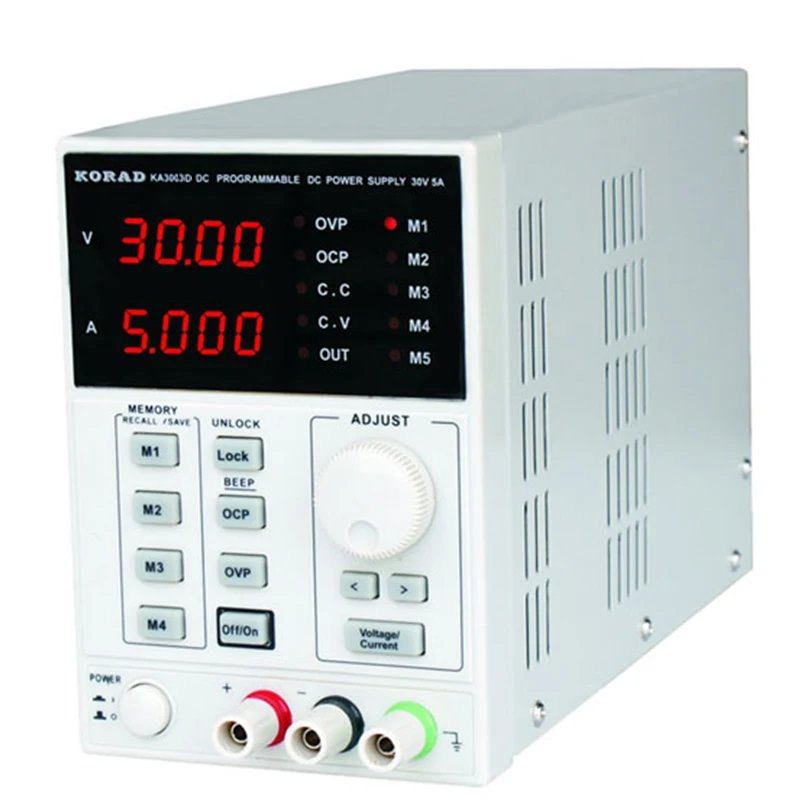 High quality KA3003D precision variable adjustable 30V, 3A dc power supply digital regulated lab grade
High quality KA3003D precision variable adjustable 30V, 3A dc power supply digital regulated lab grade