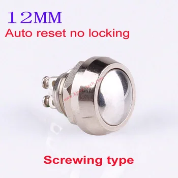 50pcs/pack Metal Button Switch 12MM Hole waterproof 2A/36V DC reset no locking with screw
50pcs/pack Metal Button Switch 12MM Hole waterproof 2A/36V DC reset no locking with screw