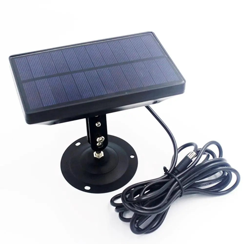Solar Panel Trail Camera Battery Charger External Power for 9V 1800mAH | Спорт и развлечения