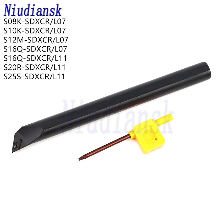 1 шт. S08K S10K S12M S16Q-SDXCR07 токарный инструмент с ЧПУ S16Q-SDXCR11 S20R-SDXCR11 резец оправка S25S-SDXCR11 держатель внутреннего токарного инструмента
1 шт. S08K S10K S12M S16Q-SDXCR07 токарный инструмент с ЧПУ S16Q-SDXCR11 S20R-SDXCR11 резец оправка S25S-SDXCR11 держатель внутреннего токарного инструмента