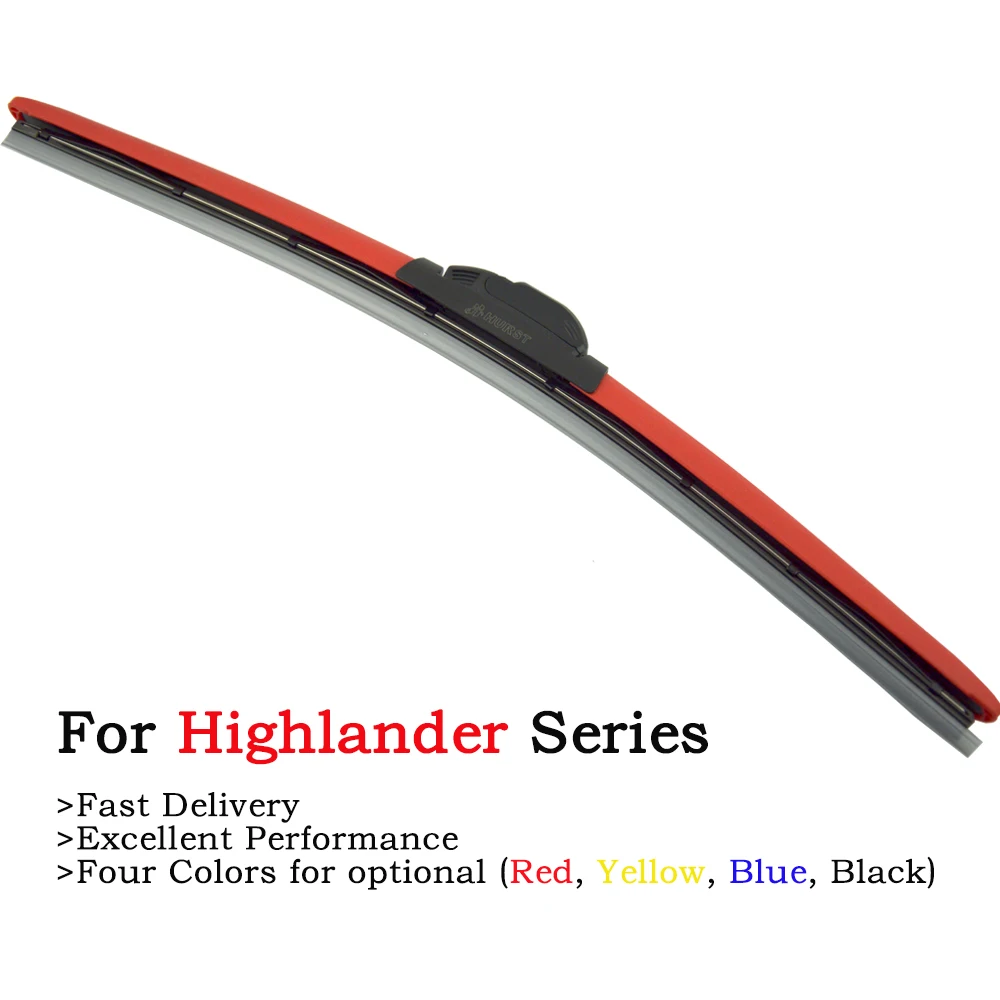 Color Wiper Blade For Toyota Highland 2000 to 2016 Fit H1 U J Hook Arms 2Pcs Colorful Boneless Sheffield Windshield Wipers
Color Wiper Blade For Toyota Highland 2000 to 2016 Fit H1 U J Hook Arms 2Pcs Colorful Boneless Sheffield Windshield Wipers