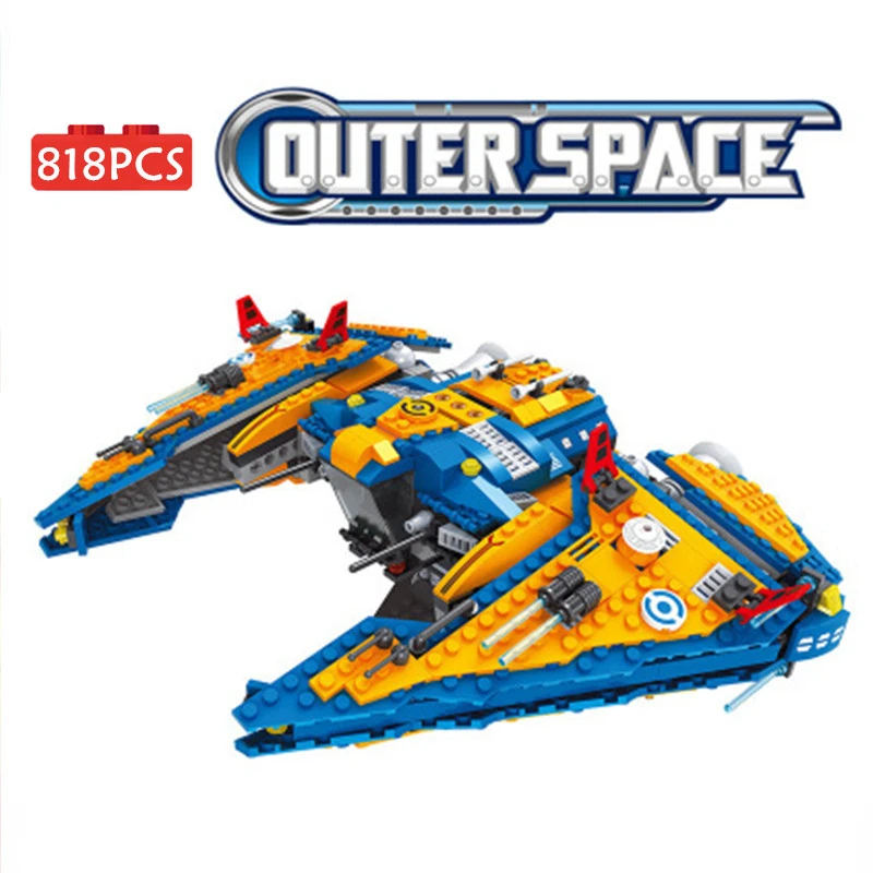 818pcs Building Blocks Star Fighter Spacecraft Outer Space Ship Wars Series Assembling For Children Toy Bricks Kid Gift Children
818pcs Building Blocks Star Fighter Spacecraft Outer Space Ship Wars Series Assembling For Children Toy Bricks Kid Gift Children