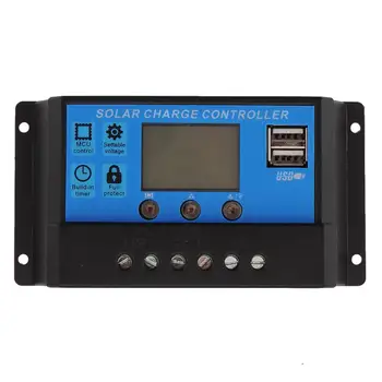 30A 12V 24V Automatic Intelligent Solar Charge And Discharge Controller Voltage Regulator FOR OPEN / AGM / GEL Solar Battery
30A 12V 24V Automatic Intelligent Solar Charge And Discharge Controller Voltage Regulator FOR OPEN / AGM / GEL Solar Battery
