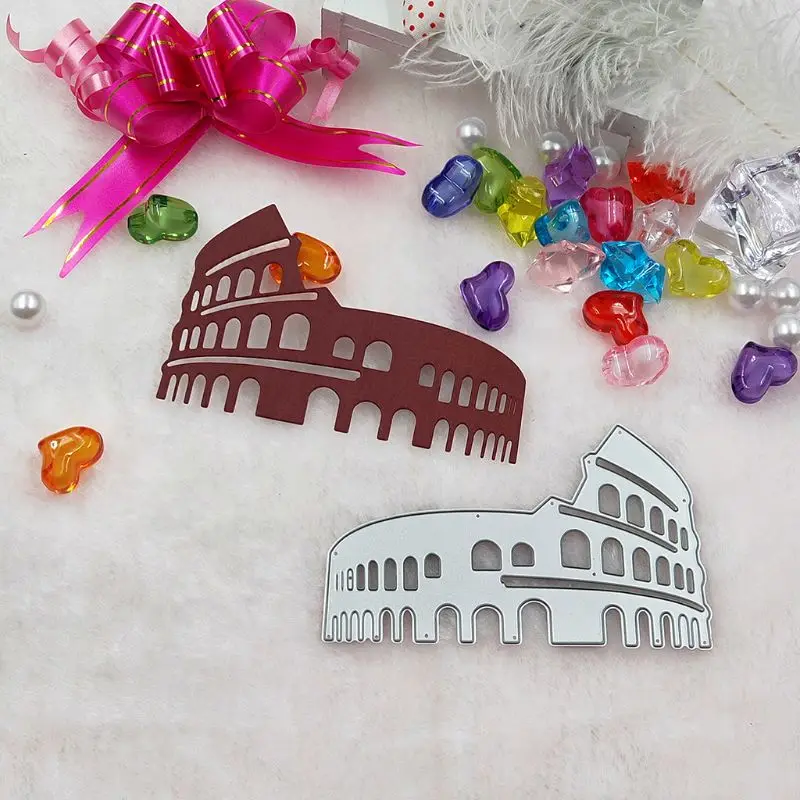Roman Architecture Metal Cutting Dies Stencil DIY Scrapbooking Album Stamp Paper Card Embossing Crafts Decor
Roman Architecture Metal Cutting Dies Stencil DIY Scrapbooking Album Stamp Paper Card Embossing Crafts Decor