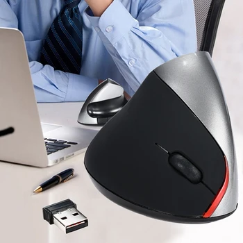 2.4 Ghz Wireless Vertical Ergonomic Optical Rechargeable 5D 2400DPI Gaming Mouse.
2.4 Ghz Wireless Vertical Ergonomic Optical Rechargeable 5D 2400DPI Gaming Mouse.