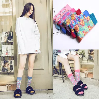 Colorful Art Crew Women Socks Kawaii Cotton Woman Sox Woman Sock Cartoon Ladies Autumn Winter Classic Lady Calcetines Hombre
Colorful Art Crew Women Socks Kawaii Cotton Woman Sox Woman Sock Cartoon Ladies Autumn Winter Classic Lady Calcetines Hombre