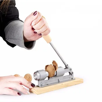 New Walnut Nutcracker Sheller Pecan Filbert Walnut Nut Hazelnut Cracker Clamp Plier Sheller Crack Almond Kitchen Clip Tools
New Walnut Nutcracker Sheller Pecan Filbert Walnut Nut Hazelnut Cracker Clamp Plier Sheller Crack Almond Kitchen Clip Tools
