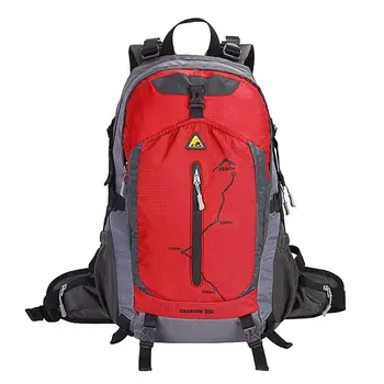 Waterproof Lighten Burden Breathable Mountaineering Backpack Sports Leisure Travelling Bag Water Repellent Material 
Waterproof Lighten Burden Breathable Mountaineering Backpack Sports Leisure Travelling Bag Water Repellent Material