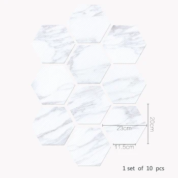 PVC Hexagon Floor Sticker Decals Waterproof Anti-Skid For Bathroom DIY Decor And Smooth Planes, Such As Tiles, Glass Surfaces
PVC Hexagon Floor Sticker Decals Waterproof Anti-Skid For Bathroom DIY Decor And Smooth Planes, Such As Tiles, Glass Surfaces