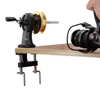 Fishing Line Spooler System Spooling Station Machine with Clamps and 2 Shafts for Baitcasting Spinning Trolling Reel Line Winder
Fishing Line Spooler System Spooling Station Machine with Clamps and 2 Shafts for Baitcasting Spinning Trolling Reel Line Winder