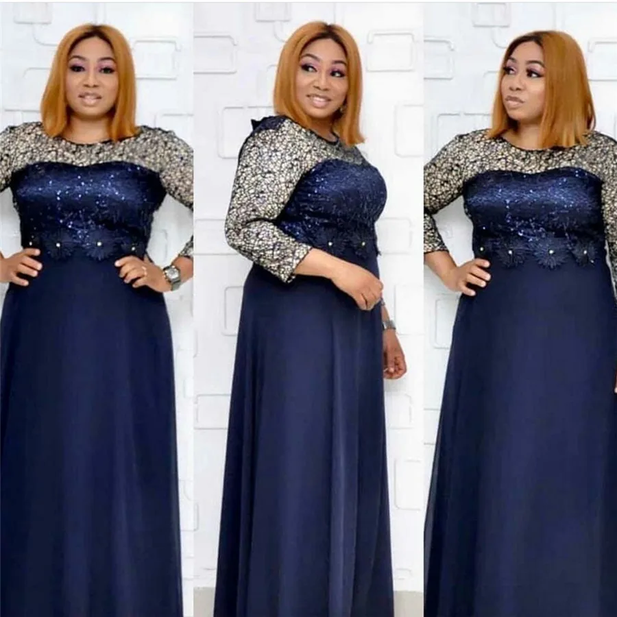 BAIBAZIN African Dresses Shiny Sequin Mesh Stitching Solid Color Waist Waist Loose Long Sleeve Long Sleeve Round Neck Long Skirt
BAIBAZIN African Dresses Shiny Sequin Mesh Stitching Solid Color Waist Waist Loose Long Sleeve Long Sleeve Round Neck Long Skirt
